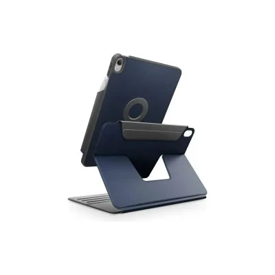 Uniq Rovus Snapmount Magnetic 360 Rotating Detachable Case For Ipad (A16/10Th Gen) - Navy Blue